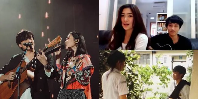 12 Tahun Pacaran, Intip Potret Mesra Isyana dan Rayhan dari Remaja Sampai Menikah