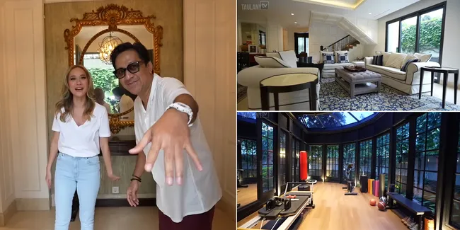 13 Potret Rumah Mewah Bunga Citra Lestari, Bernuansa Eropa - Punya Salon & Studio Pilates Pribadi