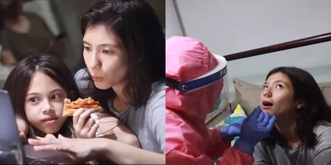 13 Potret Shaloom Razade Pulang Dari London, Makan Nasi Padang Sampai Lakukan 'Swab Test' Ulang di Rumah