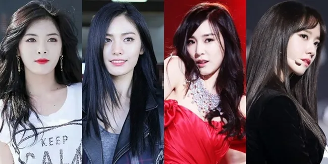13 Seleb Cantik Korea Yang Makin Hot Dengan Rambut Hitam Alami