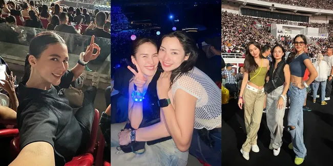 14 Potret Artis Nonton Konser Coldplay di GBK Jakarta, Valencia Tanoe Nekat Hadir Meski sedang Hamil 8 Bulan - Ayu Ting Ting hingga Hesti Kompak Tampil Cantik