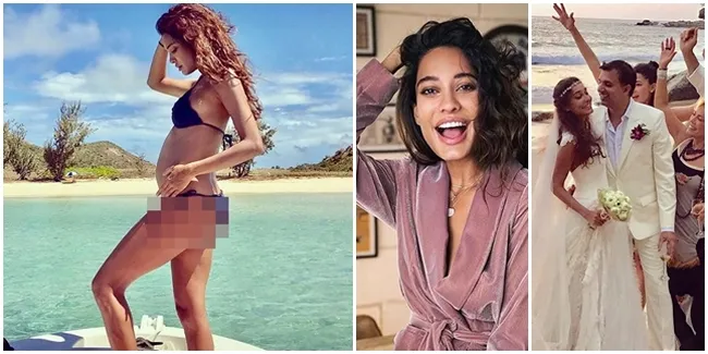 2 Bulan Nikah, Lisa Haydon Umumkan Kehamilan Dengan Perut Buncit