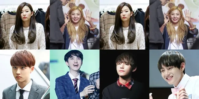 2 Wajah Seleb Korea, Saat Pasang Tampang Dingin dan Senyum Ceria