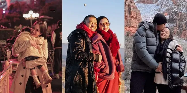 20 Potret Selebriti Rayakan Tahun Baru di Luar Negeri, Bergaya Mewah Curi Perhatian - Banyak yang ke Amerika