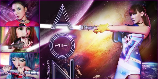2NE1 Cantik Futuristik di Teaser Foto All or Nothing