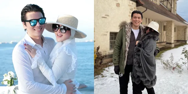 4 Tahun Menikah, Ini Deretan Potret Syahrini dan Reino Barack yang Makin Mesra - Pamer Pelukan dengan Penuh Kebahagiaan dan Canda Tawa