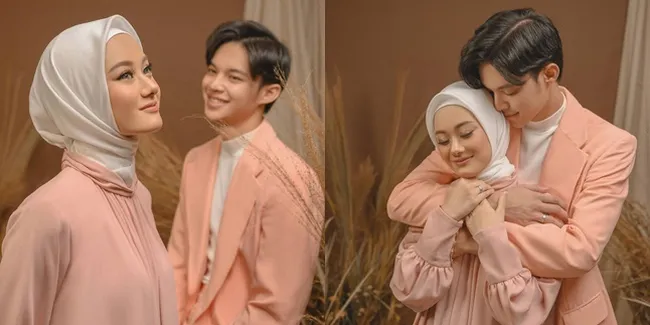 6 Foto Post Wedding Dinda Hauw dan Rey Mbayang, Saling Tatap Mesra - Pelukan Romantis