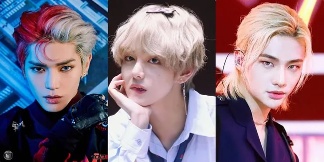 6 K-Pop Idol Cowok Ganteng Ini Punya Visual Bak Karakter Anime, Ada Taeyong NCT, V BTS, Sampai Hyunjin Stray Kids!