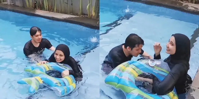6 Momen Irwansyah Ajak Ngobrol Baby Syahki di Perut Zaskia Sungkar, Dilakukan Tiap Bangun Tidur