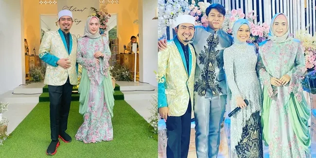 6 Potret April Jasmine Hadiri Lamaran Lesti dan Rizky Billar, Pakai Dress Bunga-bunga Cantik - Banjir Pujian