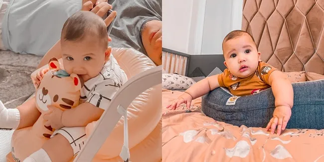 6 Potret Baby Ukkasya yang Makin Gembul Menggemaskan, Belum Genap 5 Bulan Sudah Dikira Bayi 1 Tahun - Ketampanannya Tak Berkurang