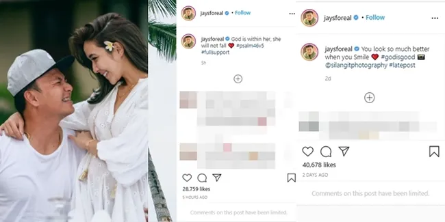 6 Potret Bukti Manis Dukungan Wijin Sang Pacar untuk Gisel di Tengah-Tengah Kasus Video Syur dan Komentar Jahat