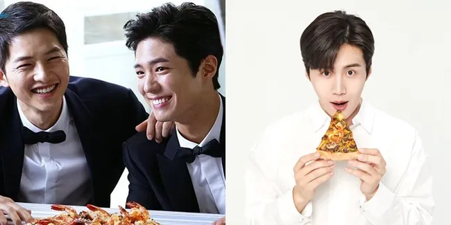 6 Potret Gantengnya Aktor Korea Jadi Model Iklan Pizza, Bikin Auto Lapar!