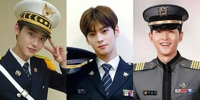 7 Aktor dan K-Pop Idol yang Makin Ganteng Pakai Seragam Polisi, Siap Tangkap Hatimu Nih!