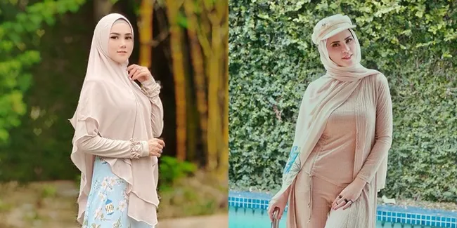 7 Foto Kemiripan Angel Lelga dan Mulan Jameela, Sama-sama Cantik - Jalin Cinta dengan Musisi