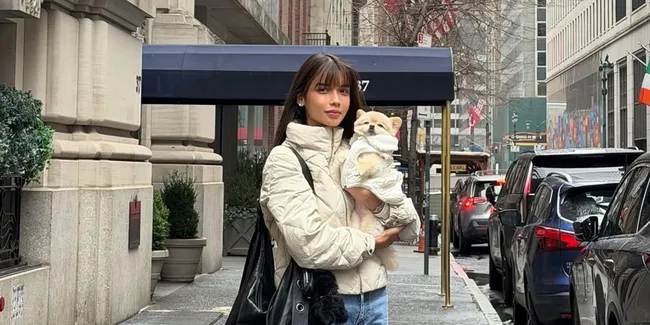 7 Gaya Sabrina Chairunnisa di Luar Negeri, Cocok Jadi Referensi Outfit Liburan