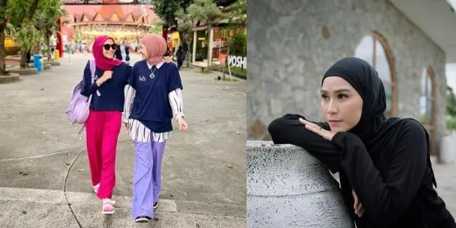 7 Gaya Zaskia Adya Mecca Saat Main ke Dufan, Masih Cocok Jadi Anak SMA - Nggak Kelihatan Ibu-Ibu Anak 5