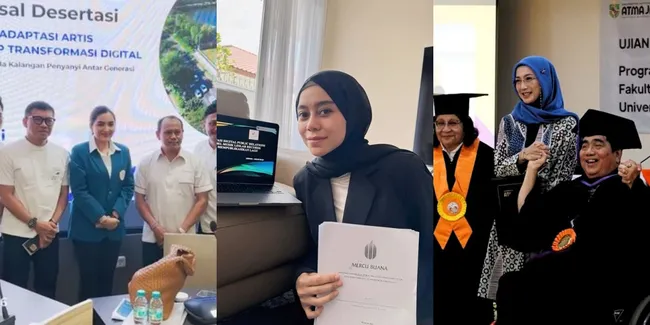 7 Judul Skripsi, Tesis, hingga Disertasi Artis Tanah Air: Ada yang Diambil dari Pengalaman Pribadi - Diubah Jadi Buku