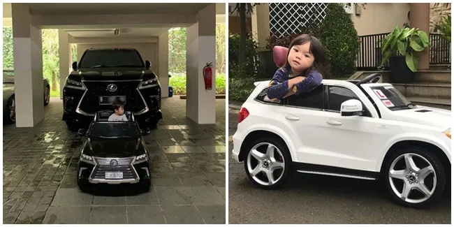 7 Mobil-Mobilan Anak Seleb Ini harganya Cukup Mahal, Berapa Sih?