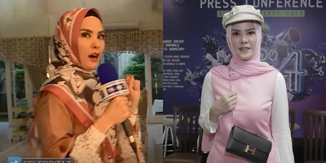 7 Penampakan Rumah Mewah dan Luas Angel Lelga, Gunakan Pintu Dua Sayap - Dinding Kaca