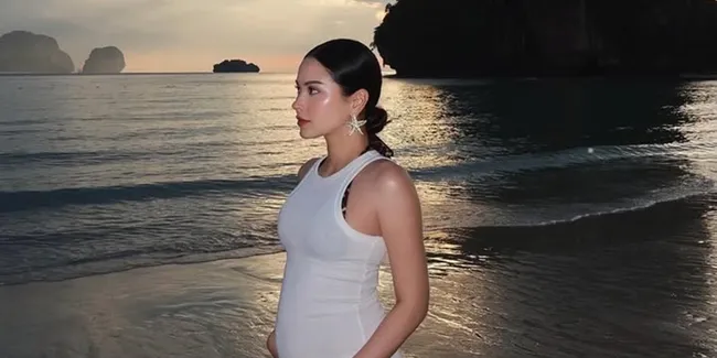 7 Potret Alyssa Daguise Nikmati Masa Babymoon, Dipuji Makin Cantik Sejak Jadi Bumil