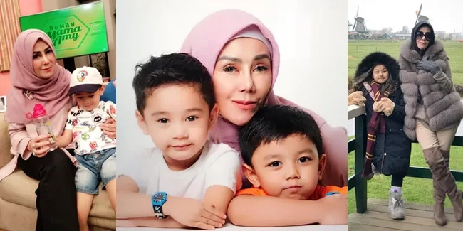 7 Potret Amy Qanita Bersama Cucu, Sosok Nenek Penyayang & Sabar