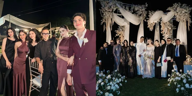 7 Potret Artis Hadiri Pernikahan Harris Vriza dan Haviza Anjani, Ada Nagita Slavina yang Tampil Elegan - El Rumi dan Syifa Hadju Kompakan