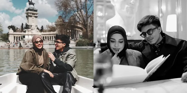 7 Potret Atta Halilintar dan Aurel Hermansyah Liburan Tanpa Anak-Anak, Vibes Bulan Madu Romantis di Spanyol