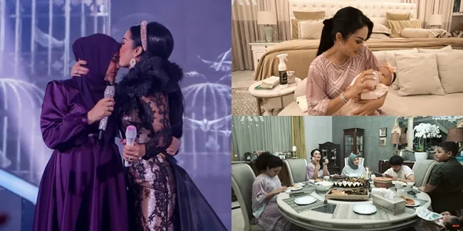 7 Potret Aurel Hermansyah Nginap di Rumah Krisdayanti, Nostalgia Masa Kecil Tangannya Pernah Masuk Lift - Tidur Sekamar Rame-Rame Sama Amora dan Kellen