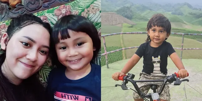 7 Potret Baby Cio Adik Bungsu Happy Asmara - Balita Berponi Panjang yang Ganteng dan Menggemaskan