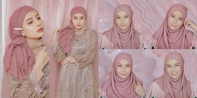 7 Potret Cantik Awkarin Berhijab, Pangling & Bikin Hati Adem