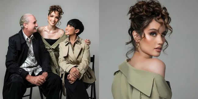 7 Potret Cinta Laura Peringati 33 Tahun Pernikahan Orang Tua, Butuh 2 Tahun Bujuk Ayah untuk Foto