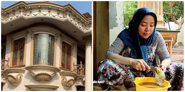 7 Potret Dapur di Rumah Mewah Muzdalifah yang Justru Kelewat Sederhana, Siapkan Masakan di Lantai - Pakai Kompor Gas Biasa