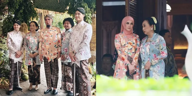 7 Potret Detik-Detik Siraman Al Ghazali, Kumpul Keluarga Ahmad Dhani & Mulan Jameela hingga Maia Estianty & Irwan Mussry