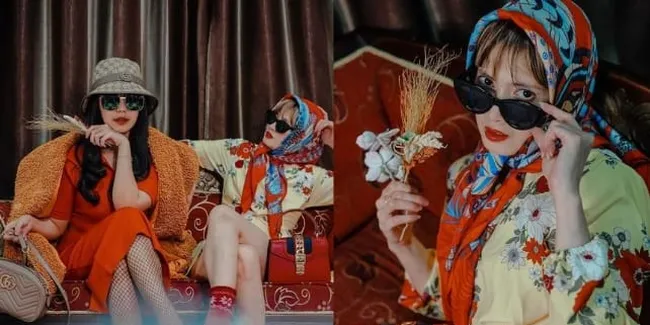 7 Potret Gucci Challenge Ala Chika Jessica - Selalu Ada Tingkah Kocak