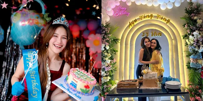 7 Potret Iis Dahlia Punya Doa Khusus di Ulang Tahun Ayu Ting Ting, Minta Dikirimkan Laki-Laki Penjaga Hidup