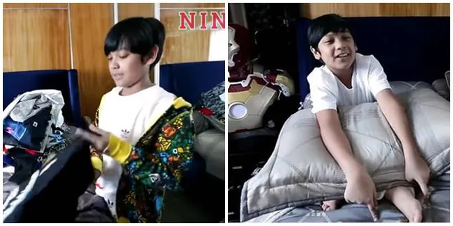 7 Potret Kamar Nino Anak Uya Kuya, Koleksinya Bikin Melongo!