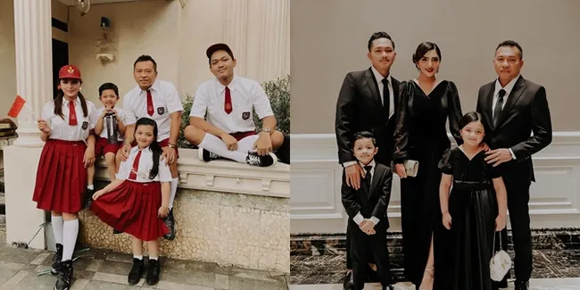 7 Potret Keluarga Anang-Ashanty Tampil Kompak dalam Berbagai Tema, Pede Pakai Outfit Serba Hitam Hingga Seragam SD - Family Goals Banget!