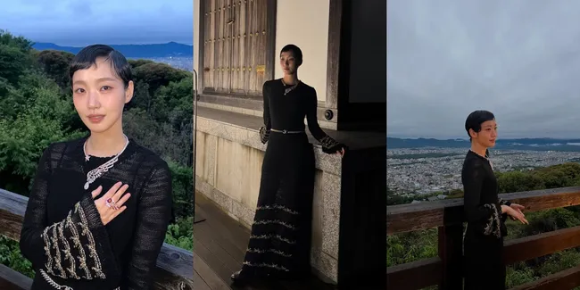 7 Potret Kim Go Eun Tampil Elegan di Event Chanel, Pancarkan Pesona Mewah dengan Latar Keindahan Jepang