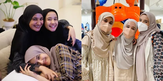7 Potret Kompak Laudya Cynthia Bella Bareng Shireen Sungkar dan Zaskia Sungkar, Best Friend Forever!