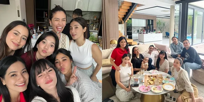 7 Potret Laura Theux Ngumpul Bareng Sederet Teman Artis, Ada Asmirandah - Titi Kamal