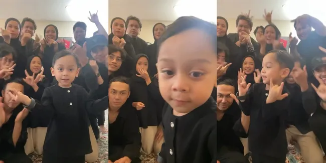 7 Potret Levian Anak Lesti Kejora Lincah dan Imut Joget Velocity, Rizky Billar Heran Siapa yang Ngajarin
