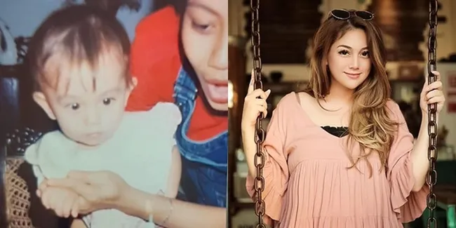 7 Potret Masa Kecil Celine Evangelista Dibilang Mirip Lucio, Anak Pertamanya dari Stefan William