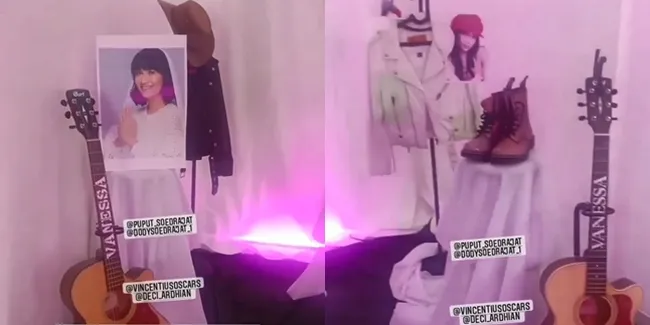 7 Potret Museum Mungil Peninggalan Barang Mendiang Vanessa Angel, Bikin Netizen Kecewa - Disebut Mirip Bazar