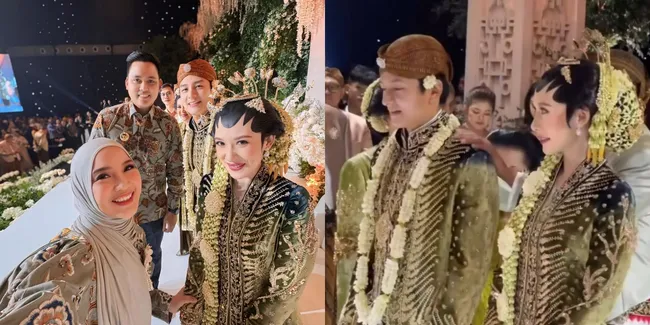 7 Potret Ngunduh Mantu Rio Haryanto di Solo, Dihadiri Jokowi & Iriana