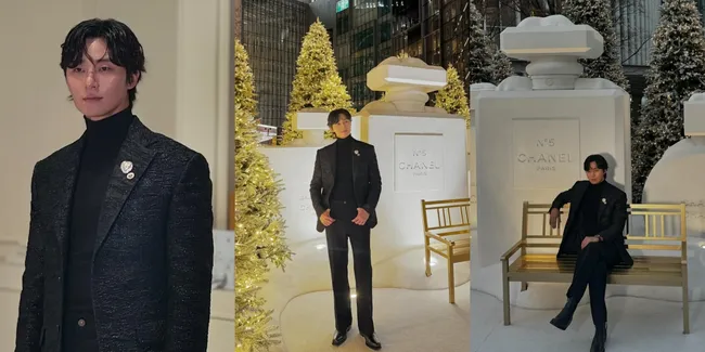 7 Potret Park Seo Joon Hadiri Event Chanel, Pancarkan Pesona Oppa Drama Korea di Musim Dingin - Bikin Fans Pengin Diajak Kencan