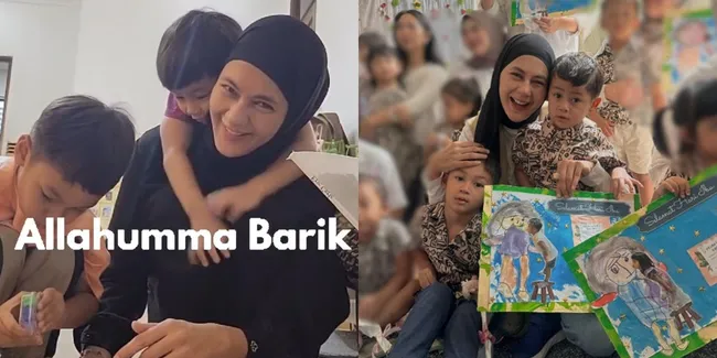 7 Potret Paula Verhoeven Habiskan Waktu Seru Main dengan Anak-Anaknya, Kiano Tak Mau Ditinggal