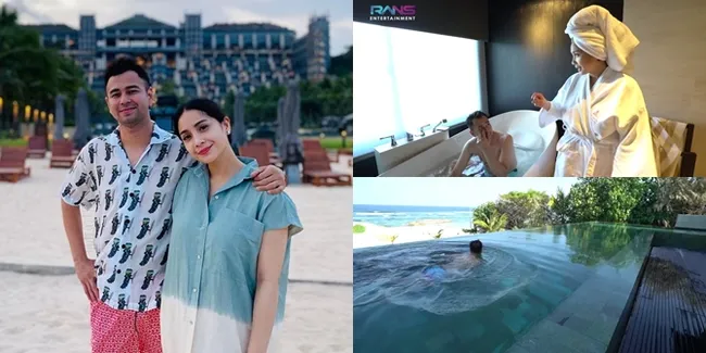 7 Potret Penampakan Kamar Nagita Slavina Saat Liburan ke Bali, Ada Bathup Canggih dan Kolam Renang Pribadi - Semalam Rp150 Juta