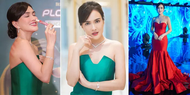 7 Potret Penampilan Shandy Aulia di IFA Awards 2022, Tetap Cantik Meski Muncul dengan Bekas Kerokan di Punggung