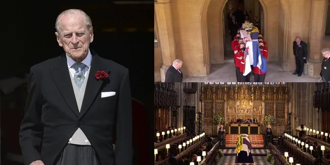 7 Potret Prosesi Pemakaman Pangeran Philip, Hanya Dihadiri 30 Orang Termasuk Ratu Elizabeth - Jenazah Disemayamkan di St. George's Chapel